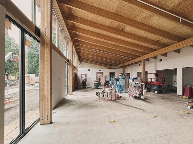 Building under construction - interior